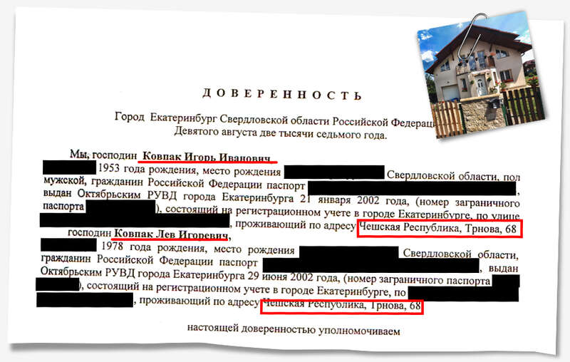 Судя по этой доверенности, в 2007 году Ковпаки жили по адресу, который в то же время был местом регистрации нескольких компаний. qqtiqhkiehidvls