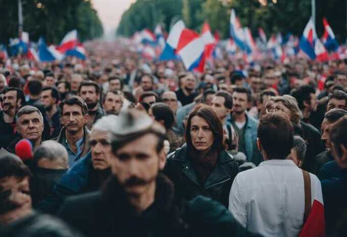 В Сербии сторонники оппозиции вновь собрались на протест